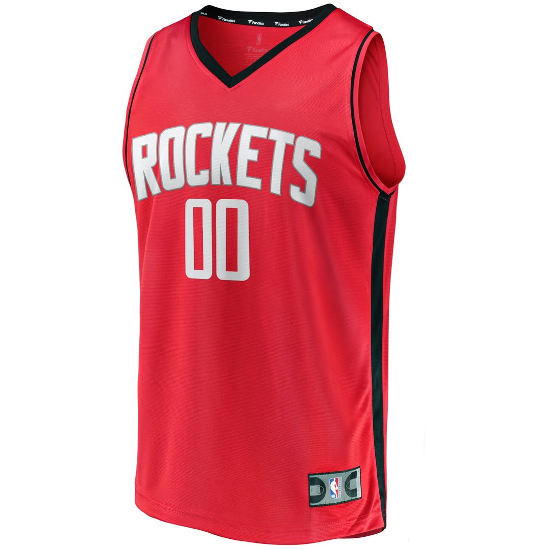 Houston Rockets Fanatics Youth Fast Break Custom Replica Jersey - Icon Edition – Red